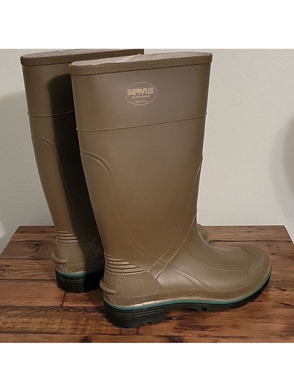 Servus by Honeywell Men's Rain Gardening Farm Stall Work Boots, Size 10